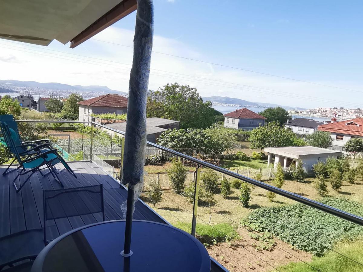 Apartamento Gran Terraza Moaña Exterior foto